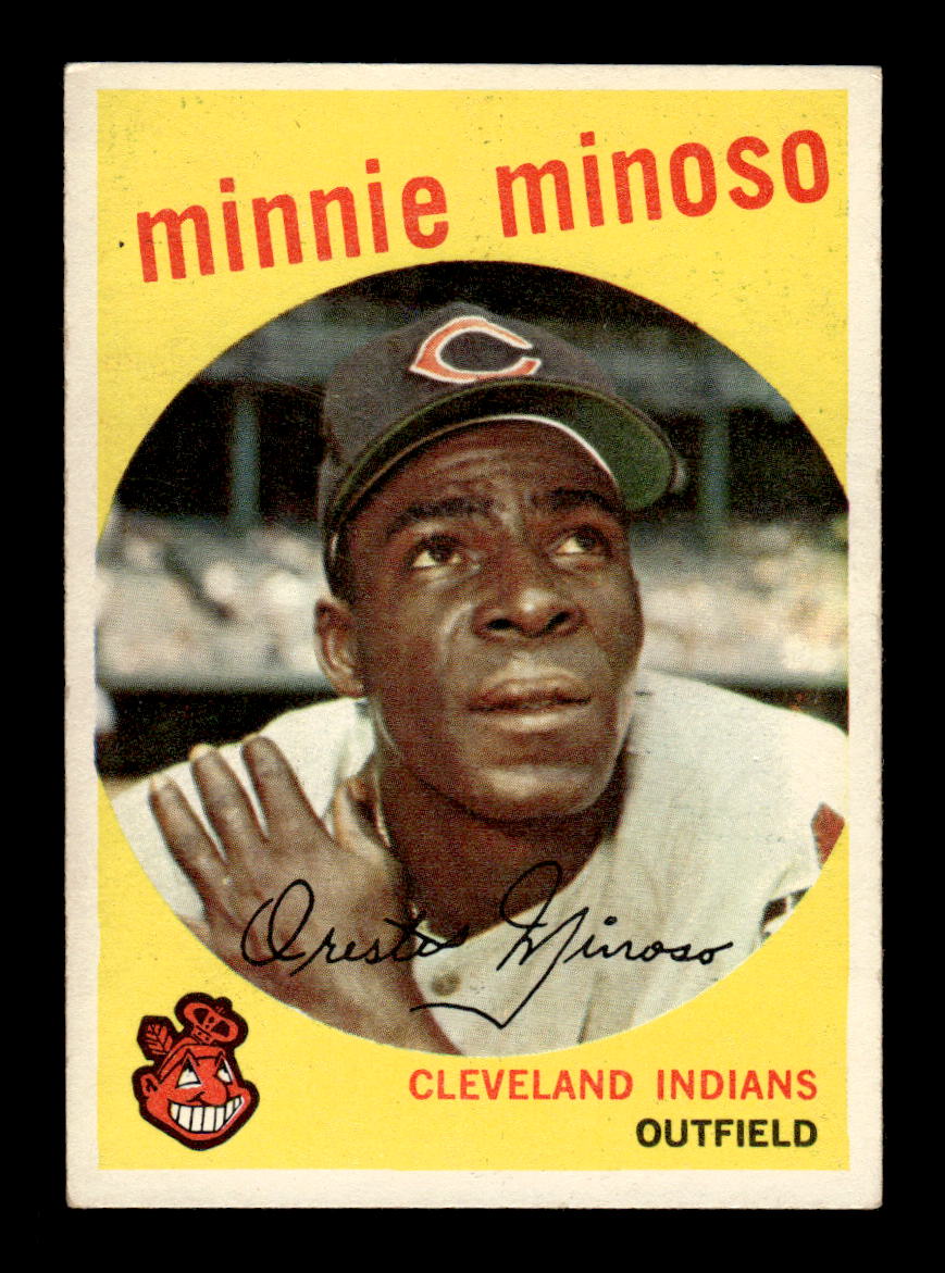 1959 Topps #80 Minnie Minoso Cleveland Indians EXMT KC10009136