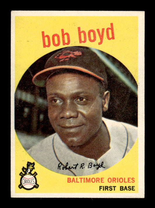 1959 Topps #82 Bob Boyd Baltimore Orioles EXMT KC10009138