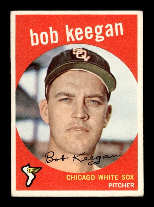 1959 Topps #86 Bob Keegan Chicago White Sox EXMT KC10009140