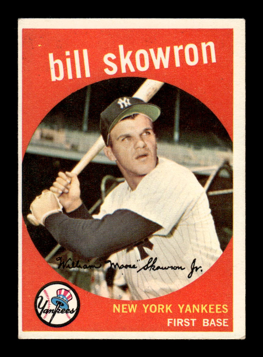 1959 Topps #90 Bill Skowron New York Yankees EXMT KC10009143
