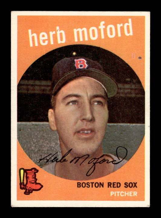 1959 Topps #91 Herb Moford Boston Red Sox EXMT KC10009144
