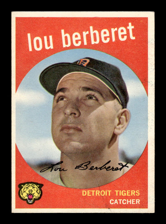 1959 Topps #96 Lou Berberet Detroit Tigers EXMT KC10009148