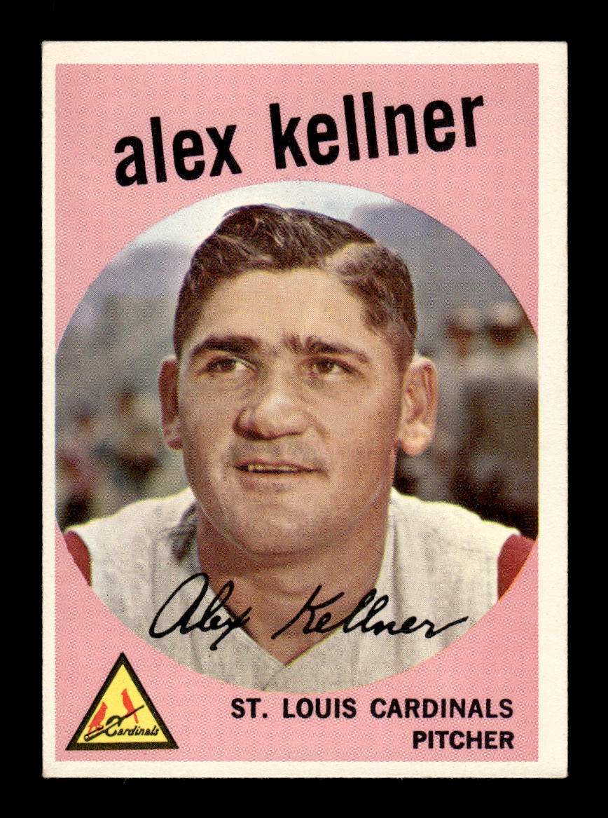 1959 Topps #101 Alex Kellner St. Louis Cardinals EXMT KC10009152