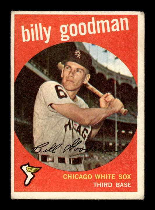 1959 Topps #103 Billy Goodman Chicago White Sox VGEX KC10009153