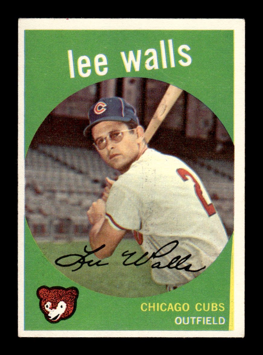 1959 Topps #105 Lee Walls Chicago Cubs EXMT KC10009154