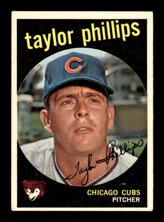 1959 Topps #113 Taylor Phillips Chicago Cubs EXMT KC10009162