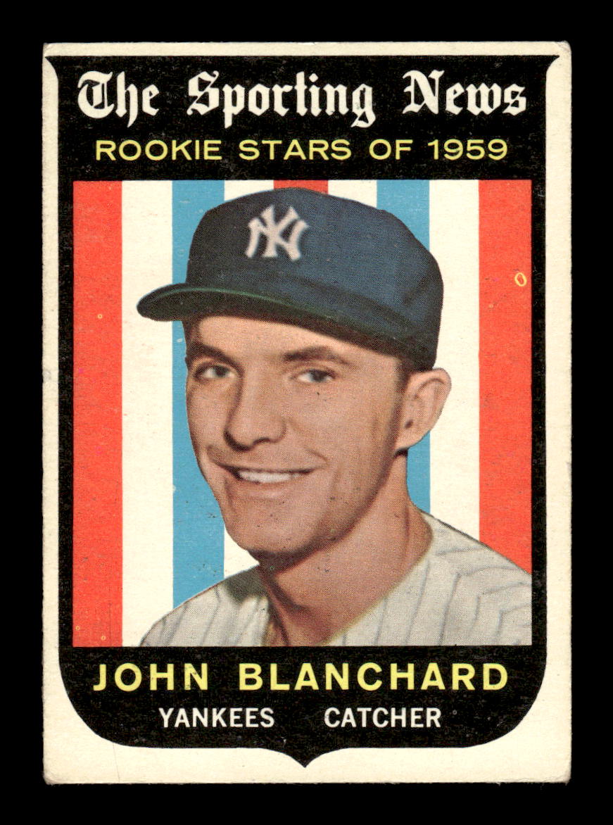 1959 Topps #117 John Blanchard New York Yankees EXMT KC10009166