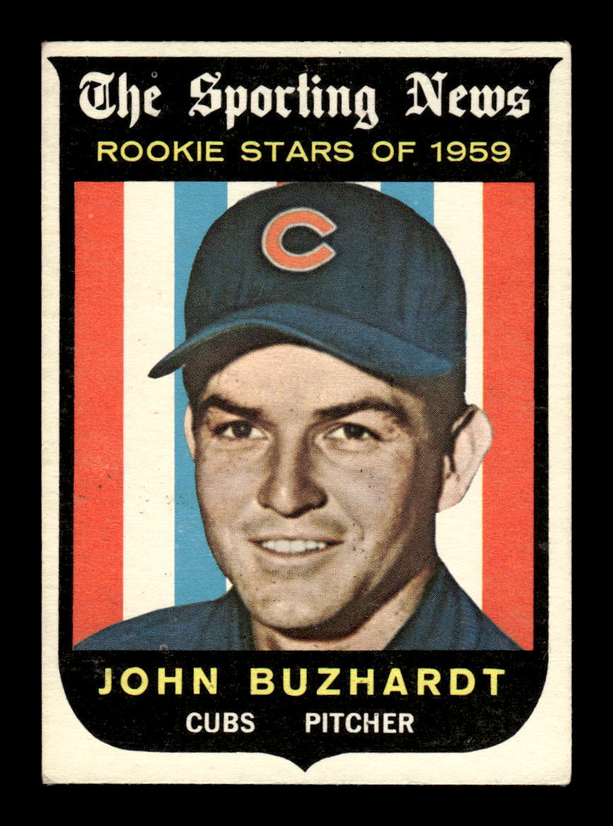 1959 Topps #118 John Buzhardt Chicago Cubs EXMT KC10009167