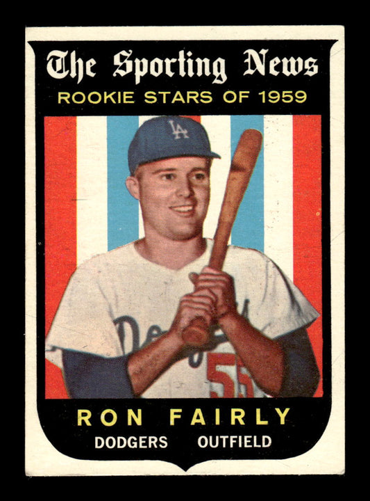 1959 Topps #125 Ron Fairly Los Angeles Dodgers EXMT KC10009174