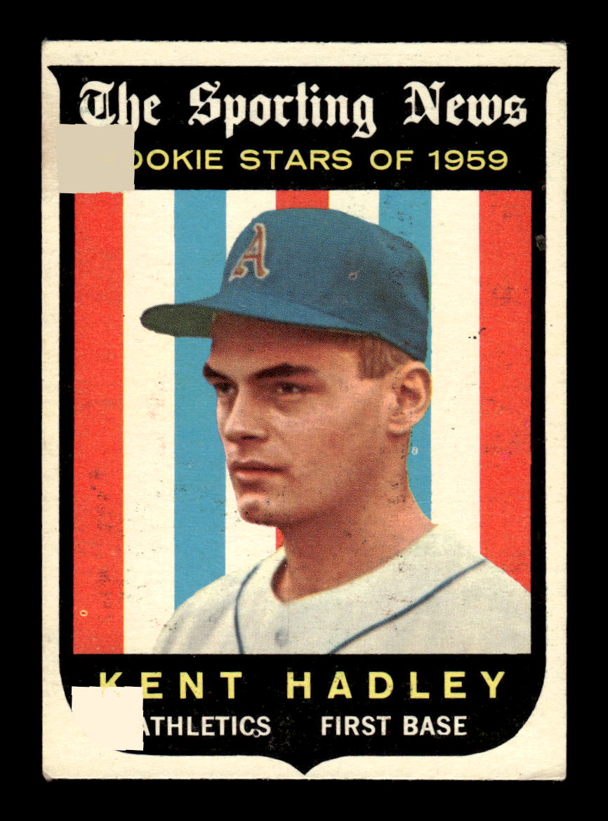 1959 Topps #127 Kent Hadley Kansas City Athletics EXMT KC10009176