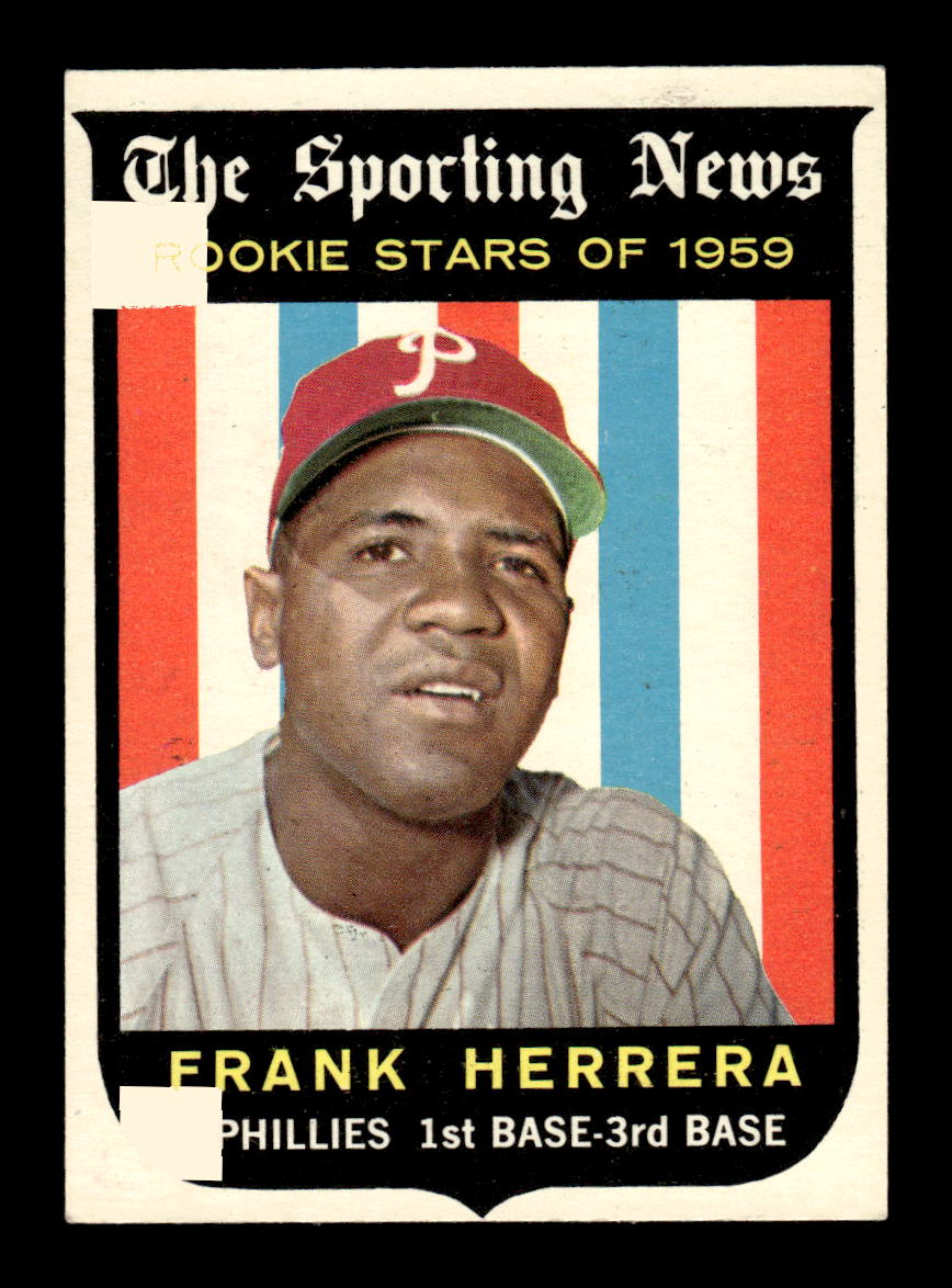 1959 Topps #129 Frank Herrera Philadelphia Phillies NMT KC10009178
