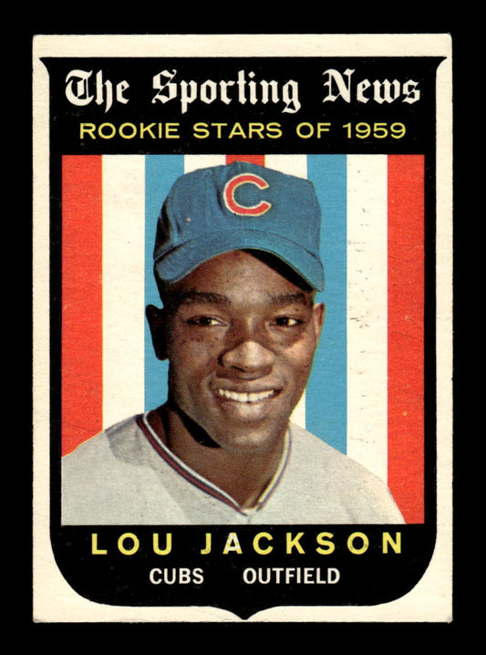 1959 Topps #130 Lou Jackson Chicago Cubs EXMT KC10009179