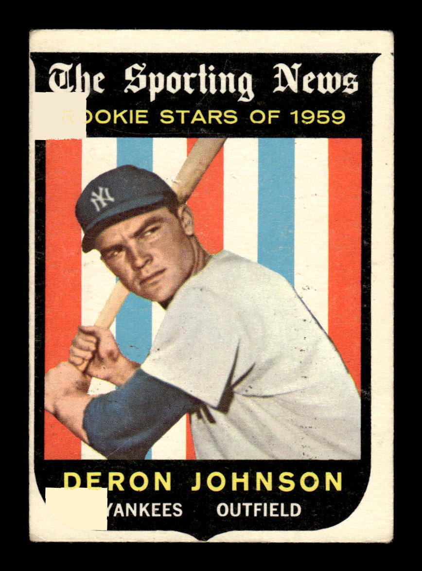 1959 Topps #131 Deron Johnson New York Yankees EXMT KC10009180