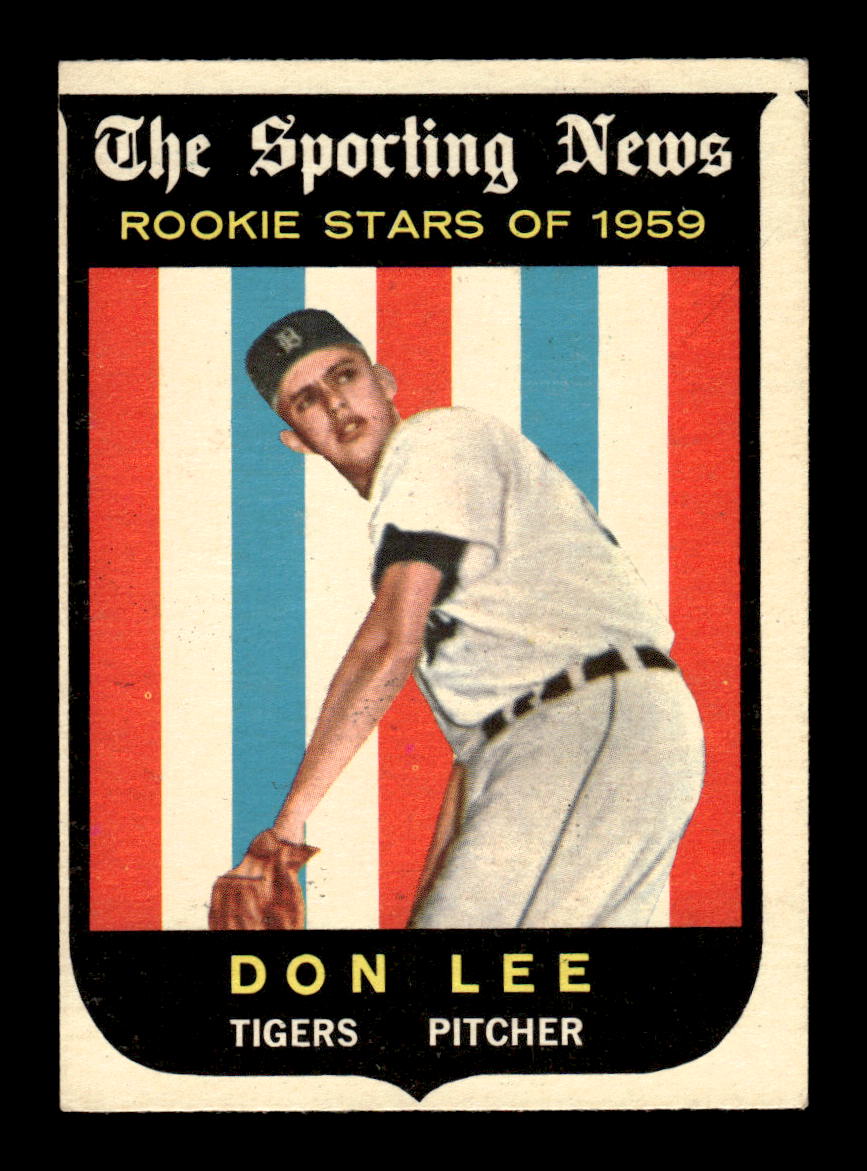 1959 Topps #132 Don Lee Detroit Tigers EXMT KC10009181
