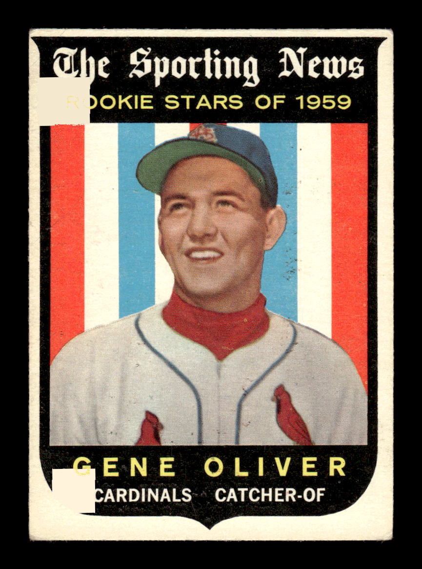 1959 Topps #135 Gene Oliver St. Louis Cardinals EXMT KC10009184
