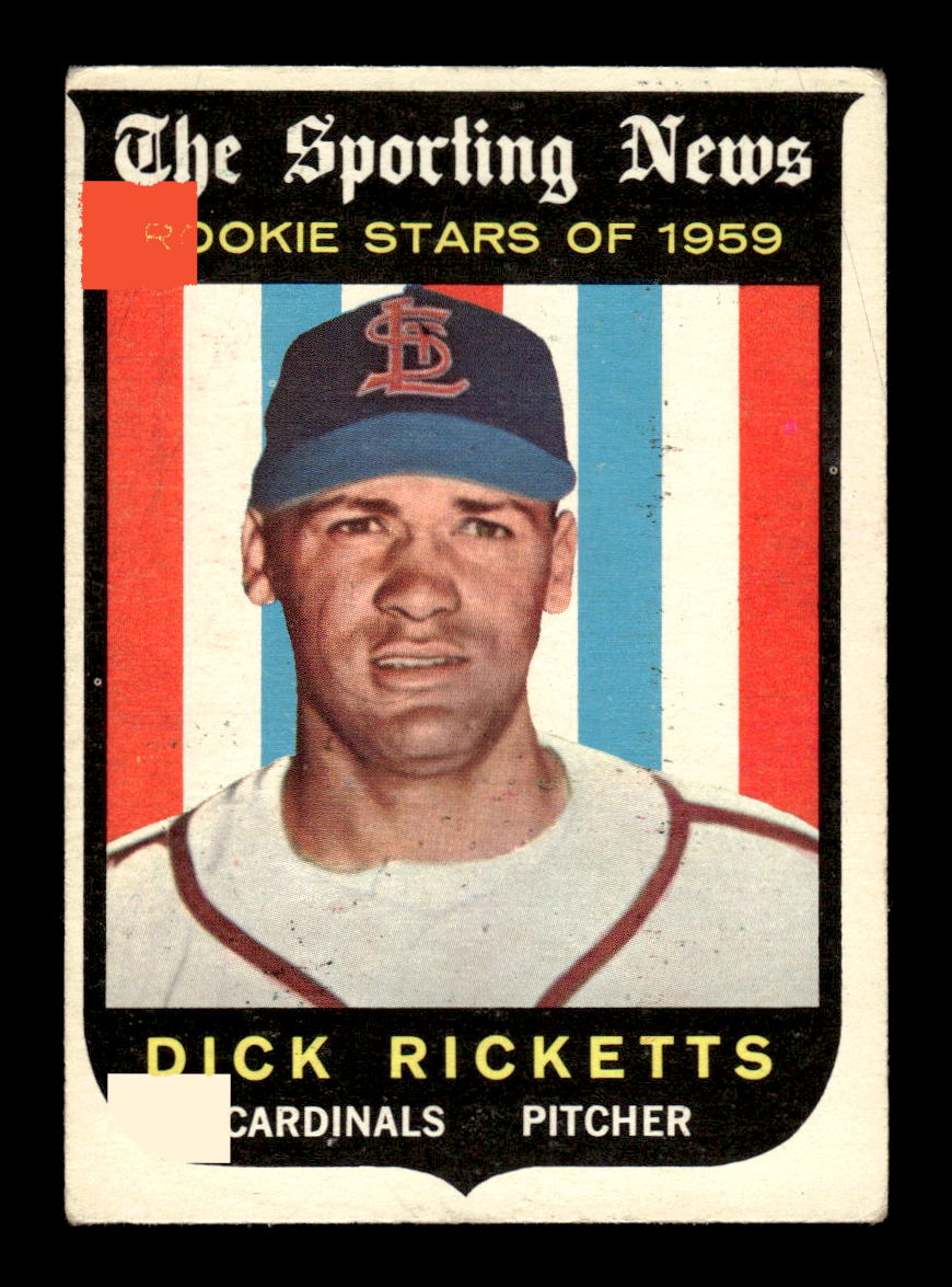 1959 Topps #137 Dick Ricketts St. Louis Cardinals EXMT KC10009186