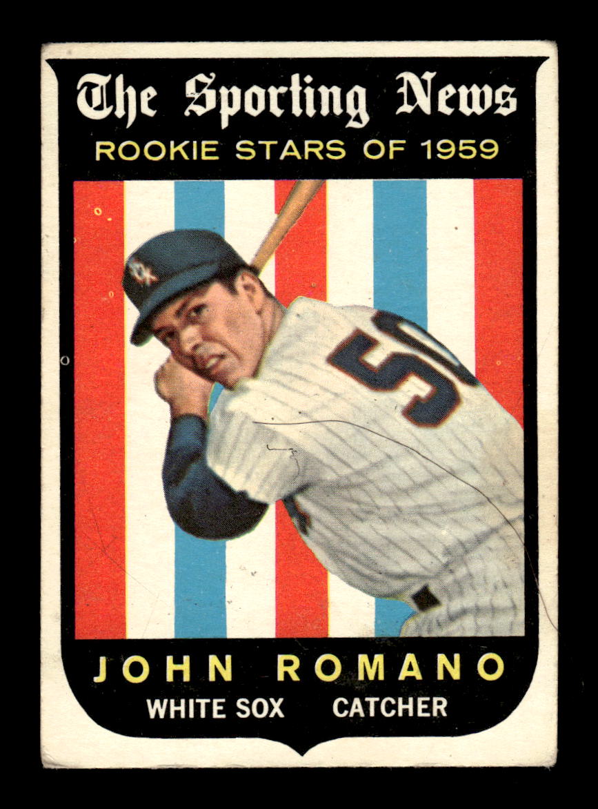 1959 Topps #138 John Romano Chicago White Sox VGEX KC10009187