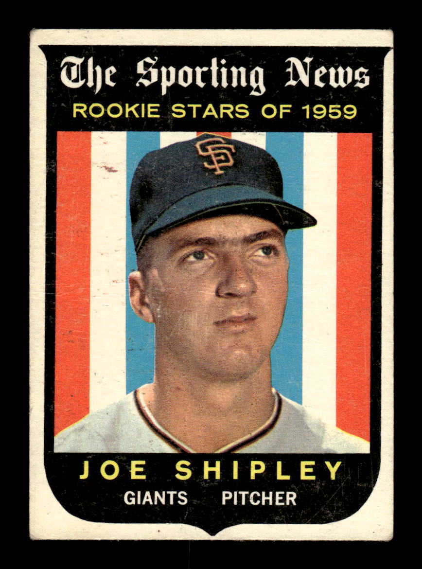 1959 Topps #141 Joe Shipley San Francisco Giants VG KC10009190