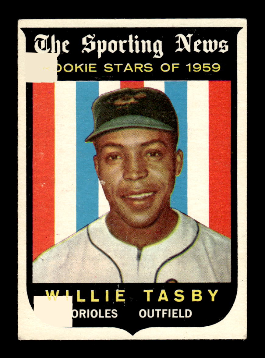 1959 Topps #143 Willie Tasby Baltimore Orioles EXMT KC10009192