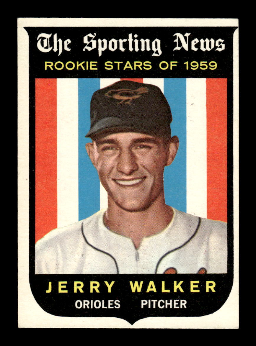 1959 Topps #144 Jerry Walker Baltimore Orioles EXMT KC10009193