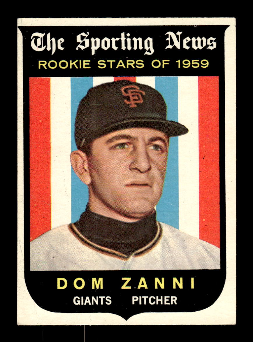 1959 Topps #145 Dom Zanni San Francisco Giants EXMT KC10009194