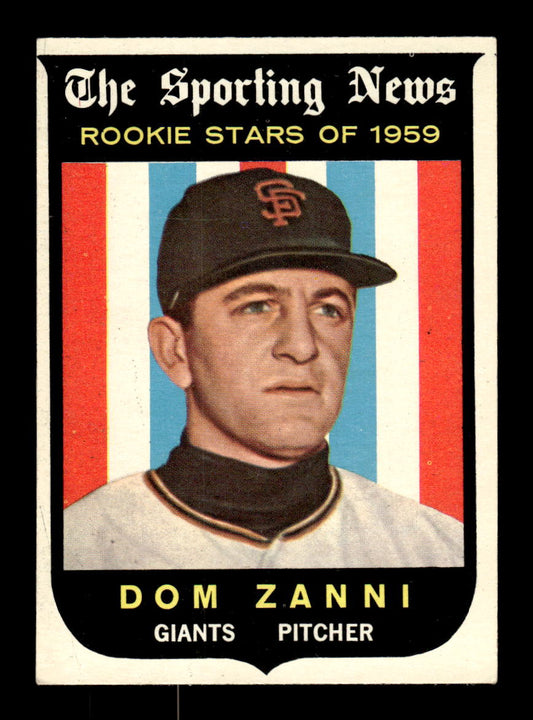 1959 Topps #145 Dom Zanni San Francisco Giants EXMT KC10009194