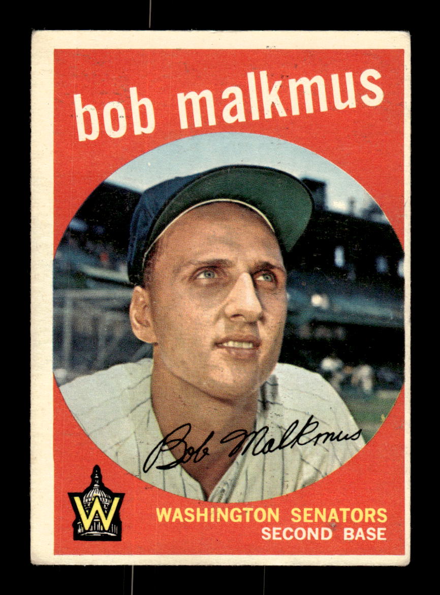 1959 Topps #151 Bob Malkmus Washington Senators EX KC10009199