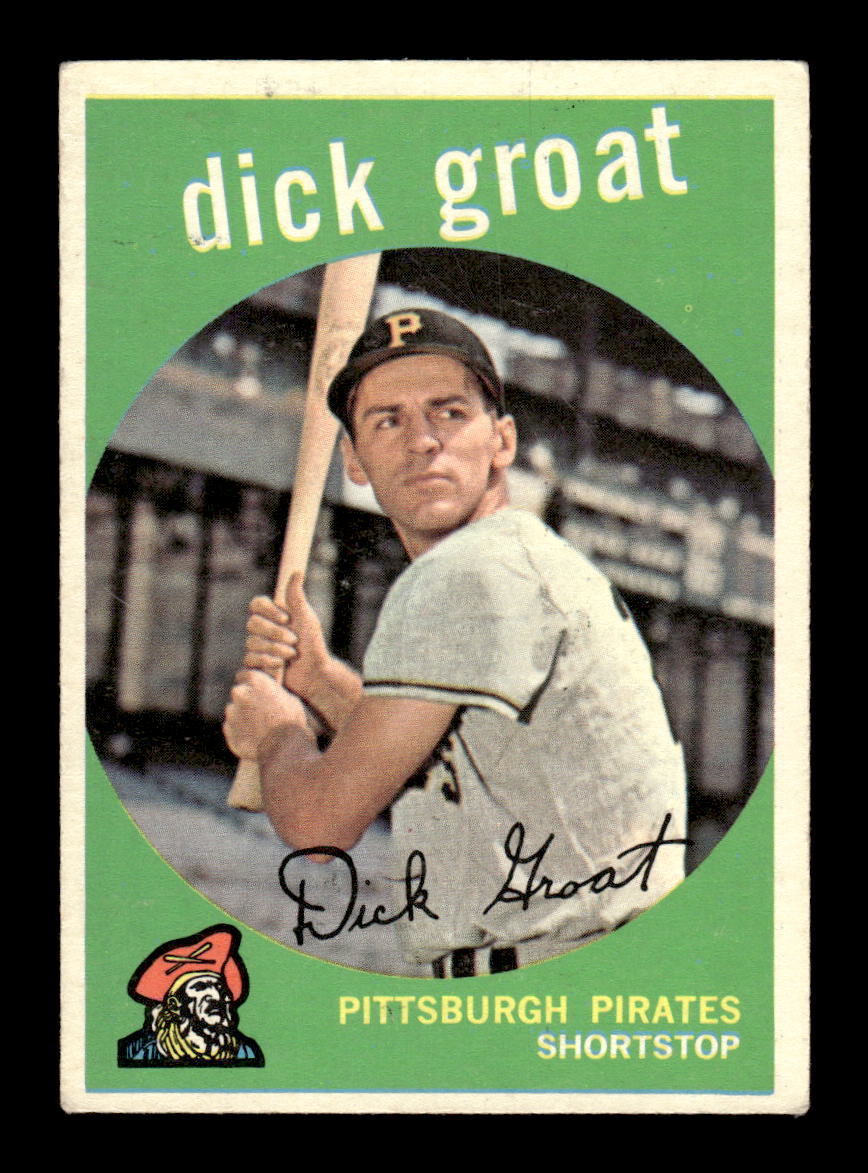 1959 Topps #160 Dick Groat Pittsburgh Pirates EX KC10009206