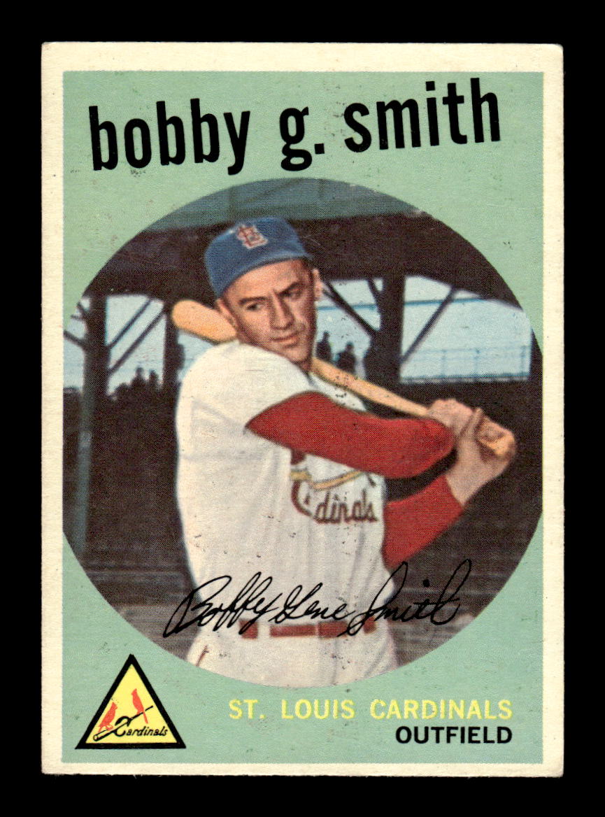 1959 Topps #162 Bobby G. Smith St. Louis Cardinals EXMT KC10009208