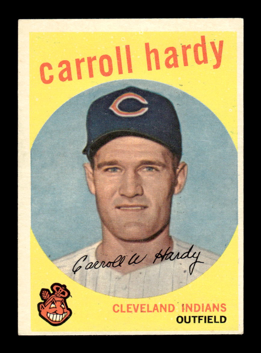 1959 Topps #168 Carroll Hardy Cleveland Indians EXMT KC10009210
