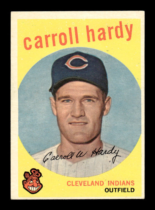 1959 Topps #168 Carroll Hardy Cleveland Indians EXMT KC10009210