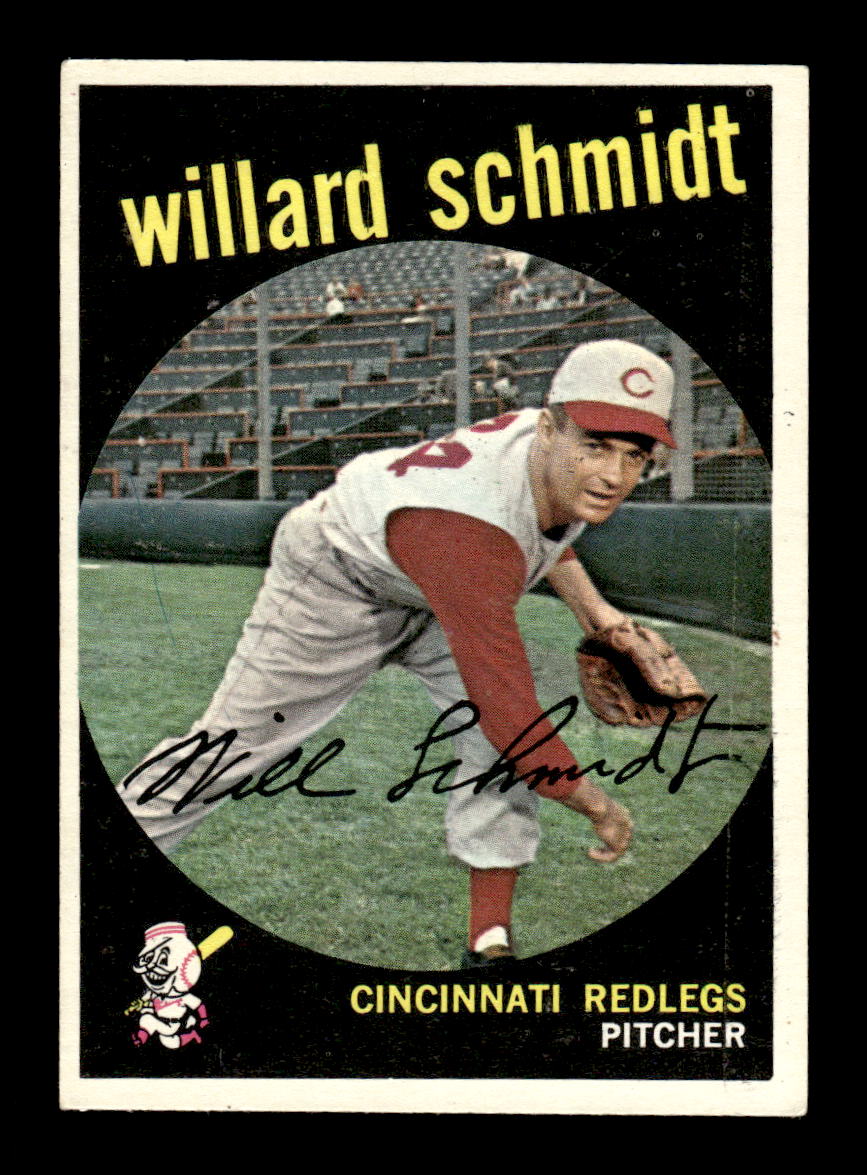 1959 Topps #171 Willard Schmidt Cincinnati Redlegs EXMT KC10009213