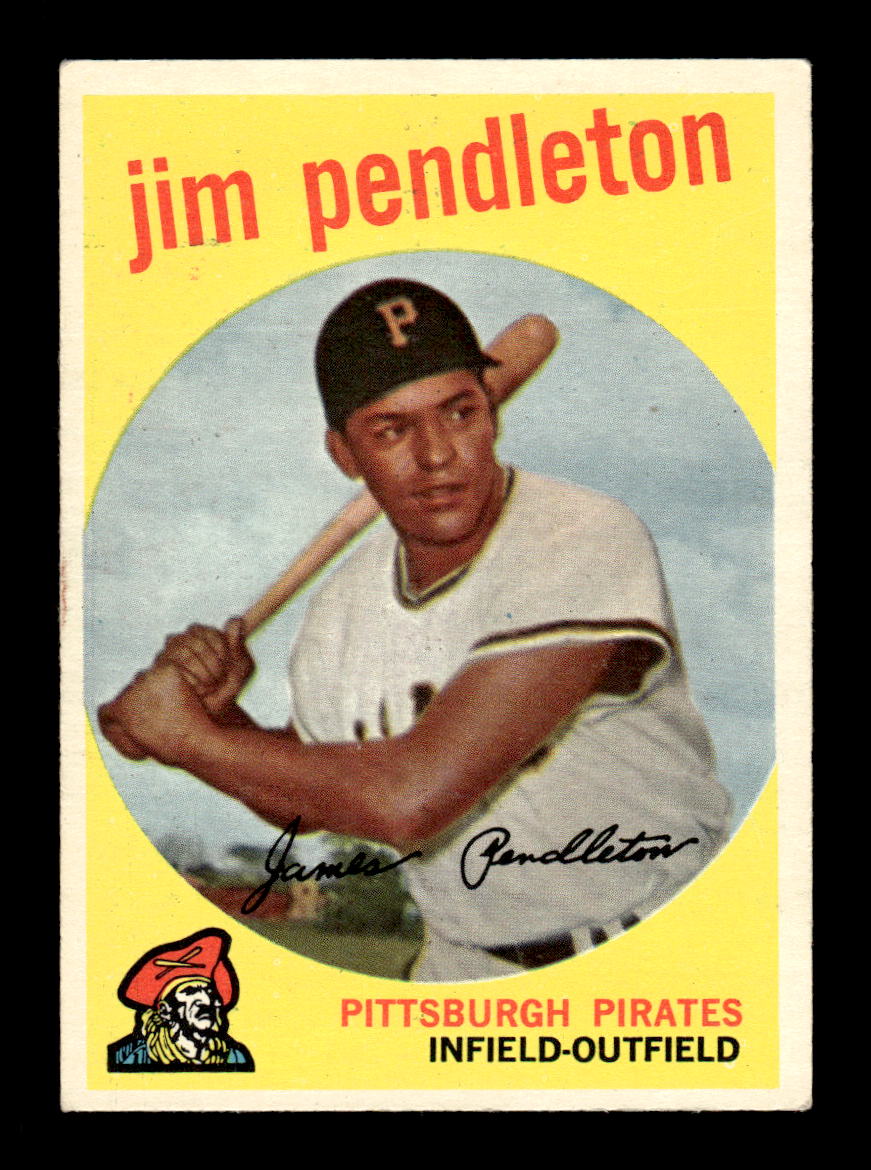 1959 Topps #174 Jim Pendleton Pittsburgh Pirates EXMT KC10009216