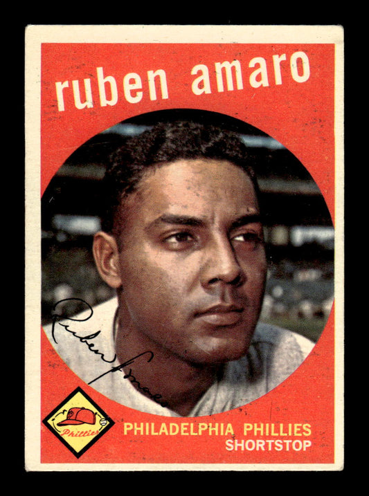 1959 Topps #178 Ruben Amaro Philadelphia Phillies EX KC10009220