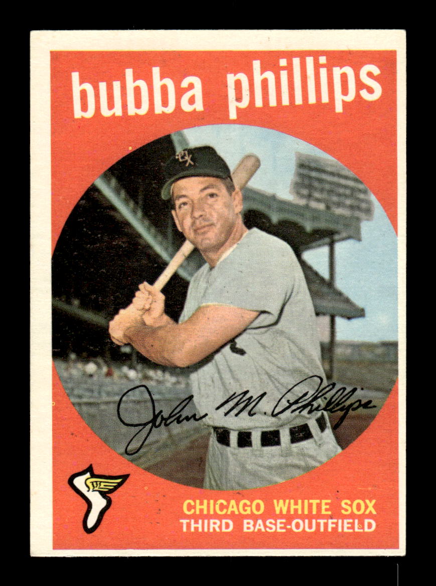 1959 Topps #187 Bubba Phillips Chicago White Sox EXMT KC10009229