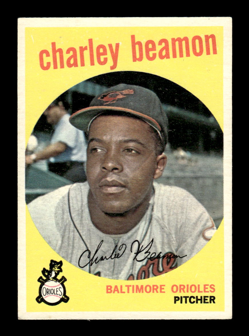 1959 Topps #192 Charley Beamon Baltimore Orioles EXMT KC10009233