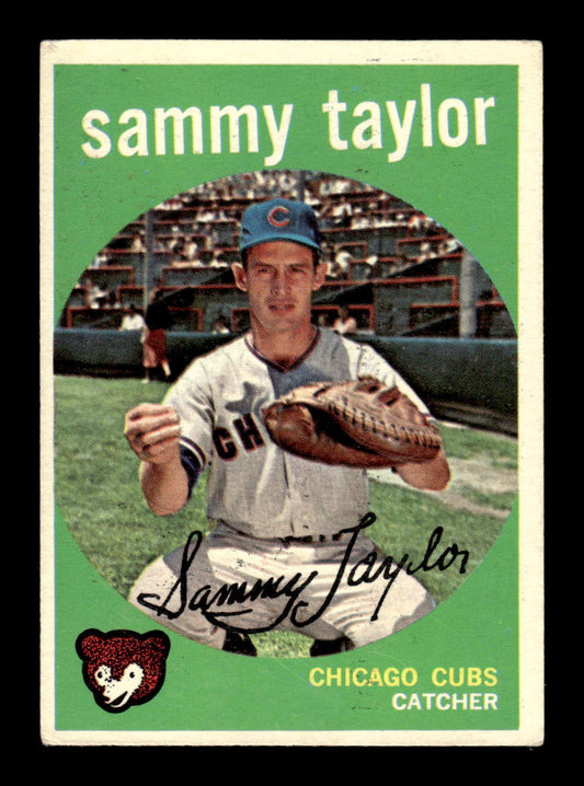 1959 Topps #193 Sammy Taylor Chicago Cubs EX KC10009234