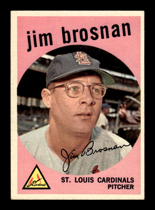 1959 Topps #194 Jim Brosnan St. Louis Cardinals EXMT KC10009235