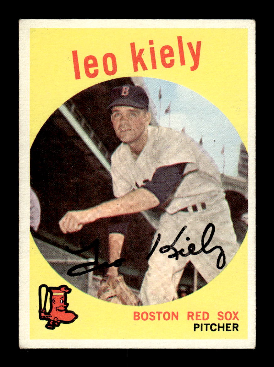 1959 Topps #199b Leo Kiely Boston Red Sox EXMT KC10009240