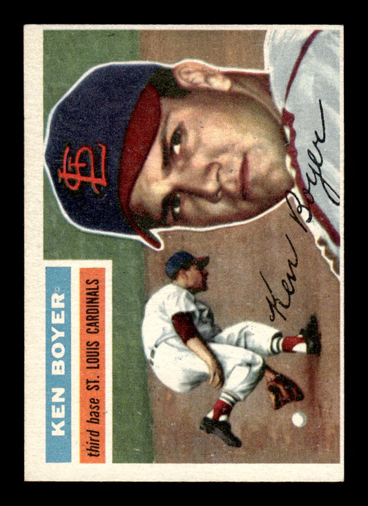 1956 Topps #14a Ken Boyer St. Louis Cardinals G/VG HOF10009259