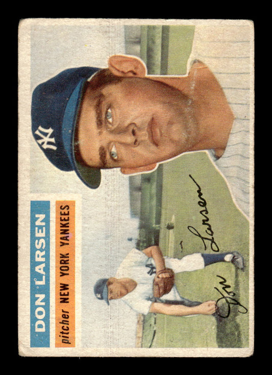 1956 Topps #332 Don Larsen New York Yankees G/VG HOF10009262
