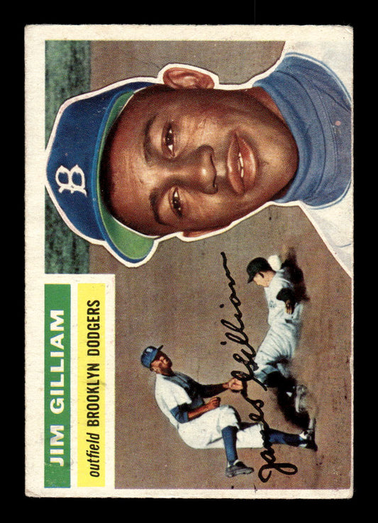 1956 Topps #280 Jim Gilliam Brooklyn Dodgers G/VG HOF10009264