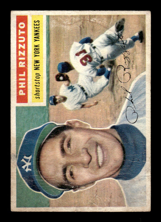 1956 Topps #113b Phil Rizzuto New York Yankees G/VG HOF10009265