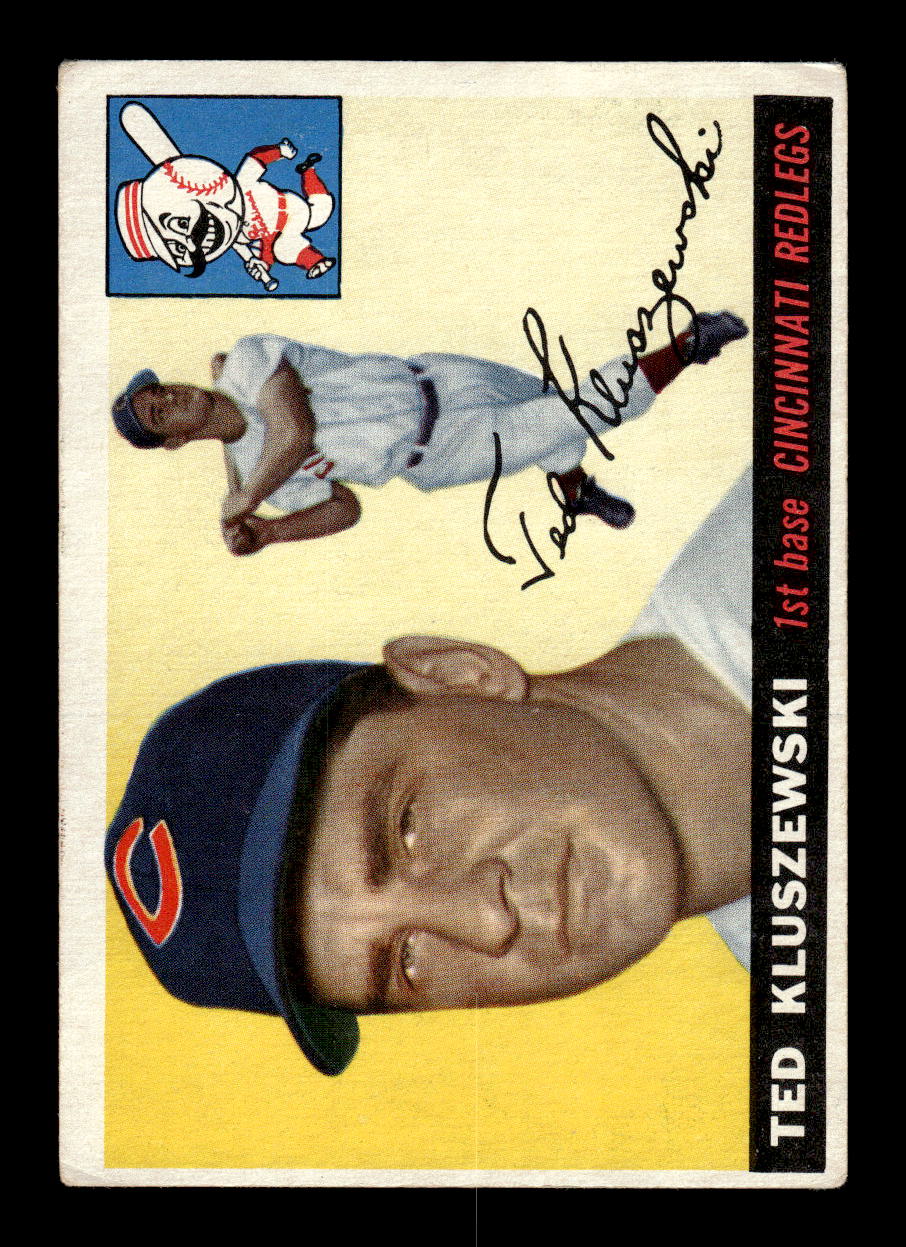 1955 Topps #120 Ted Kluszewski Cincinnati Redlegs VG HOF10009272