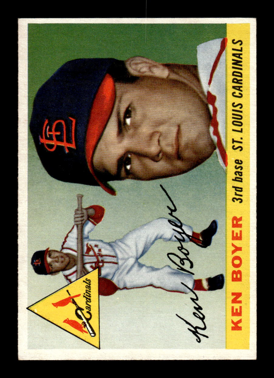 1955 Topps #125 Ken Boyer St. Louis Cardinals EX HOF10009273