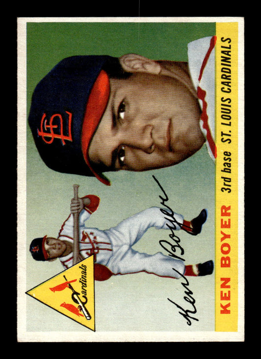 1955 Topps #125 Ken Boyer St. Louis Cardinals EX HOF10009273
