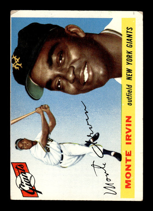 1955 Topps #100 Monte Irvin New York Giants G/VG HOF10009275