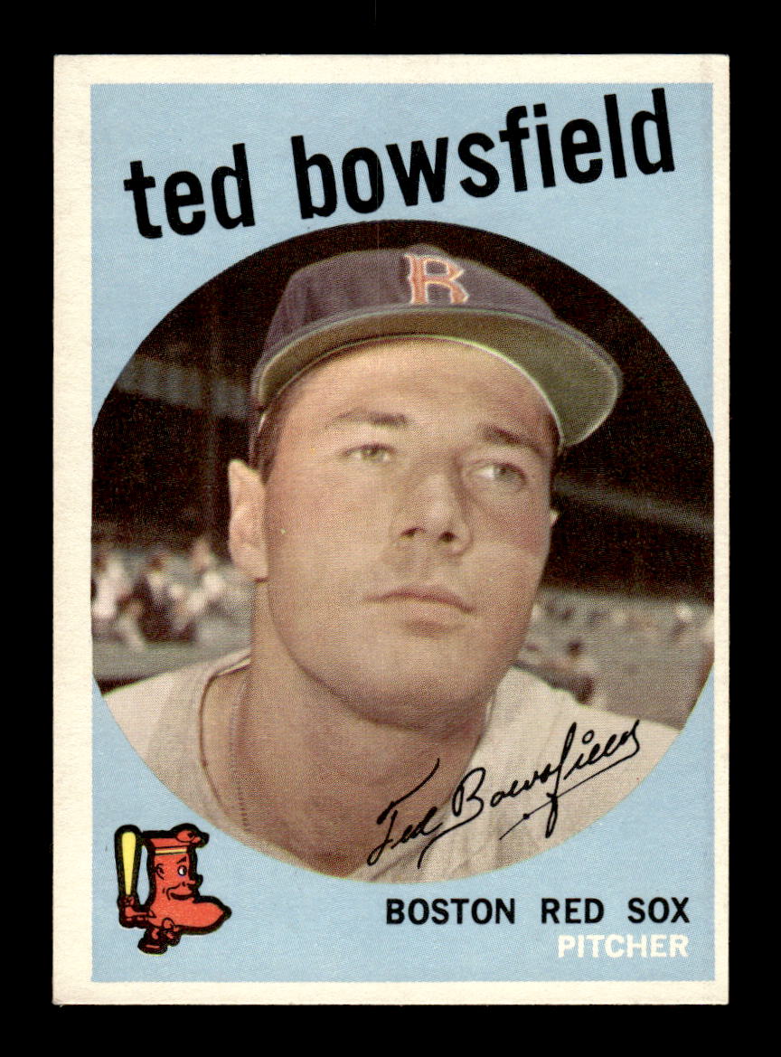 1959 Topps #236b Ted Bowsfield Boston Red Sox EXMT HOF10009310