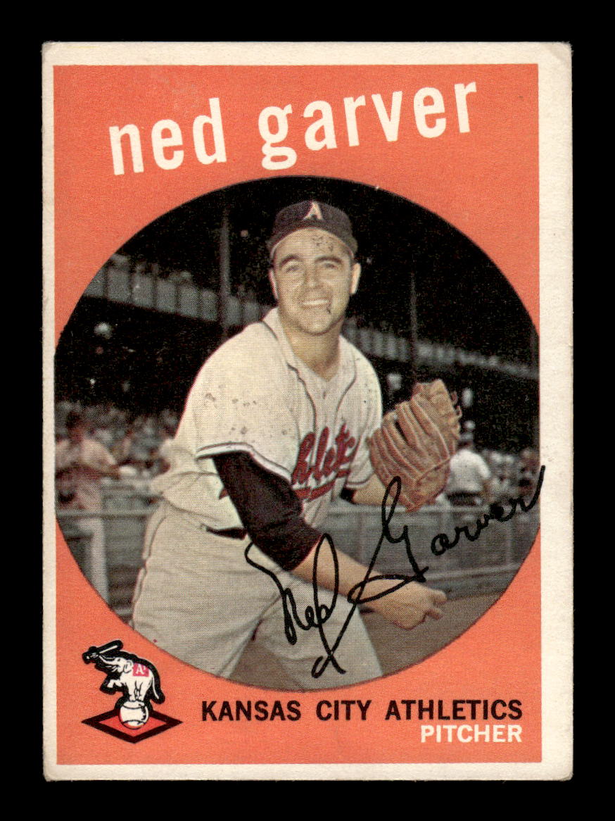 1959 Topps #245a Ned Garver Kansas City Athletics EX HOF10009319