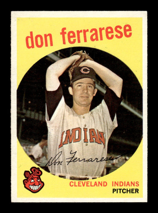 1959 Topps #247b Don Ferrarese Cleveland Indians EXMT HOF10009321